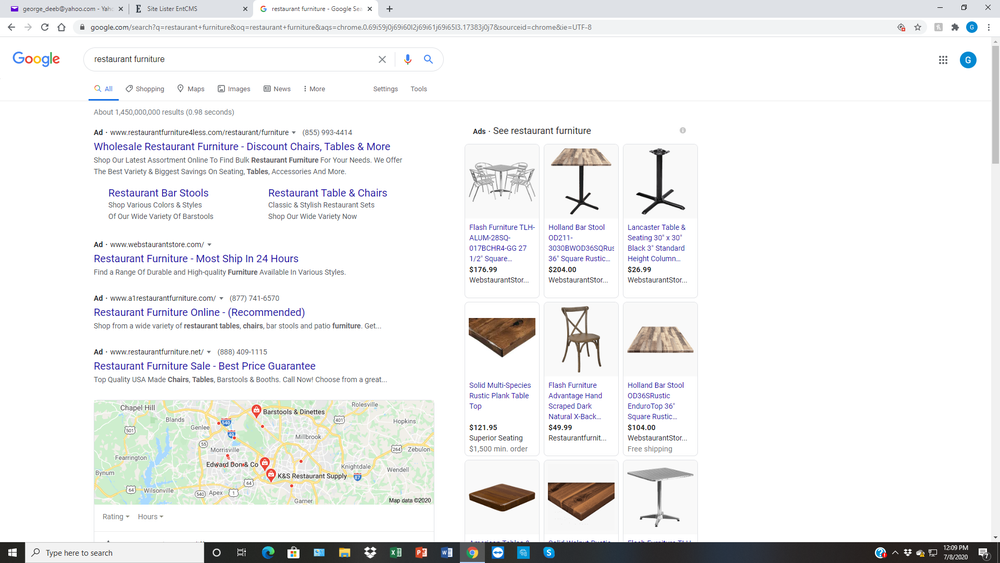 restaurant furniture google search result